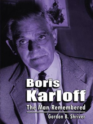 cover image of Boris Karloff